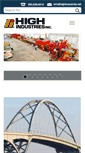 Mobile Screenshot of highindustries.com